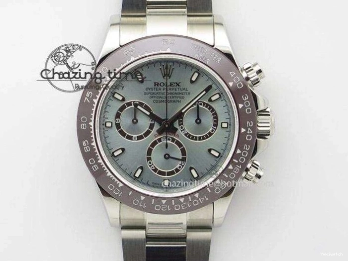 SS DayDate 1:1 Best Bezel QF A2836 40 Diamonds on Weight) Bracelet V5 (Gain Blue President Dial Diamonds Edition 0504